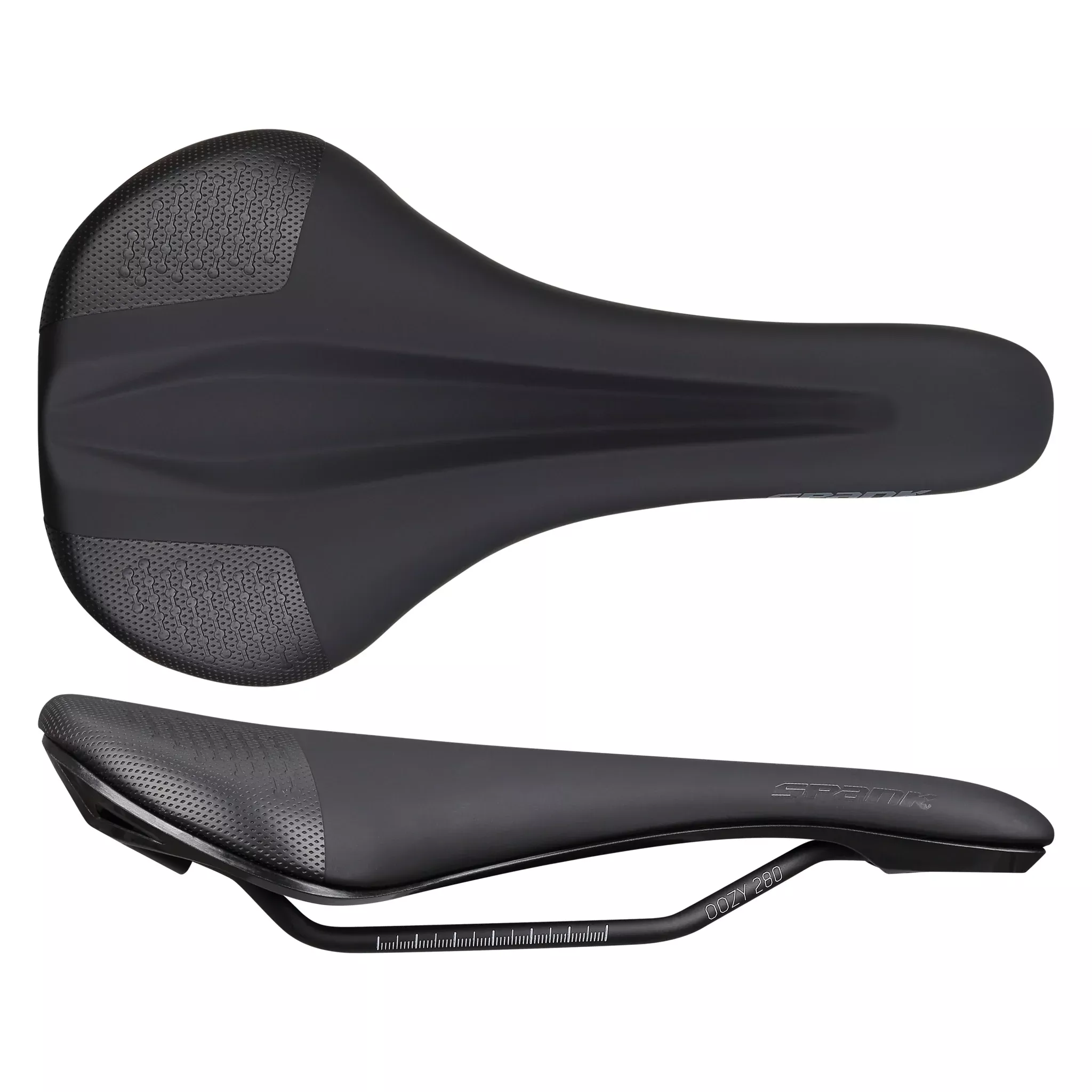Spank Oozy 280 Saddle Black/Gray -