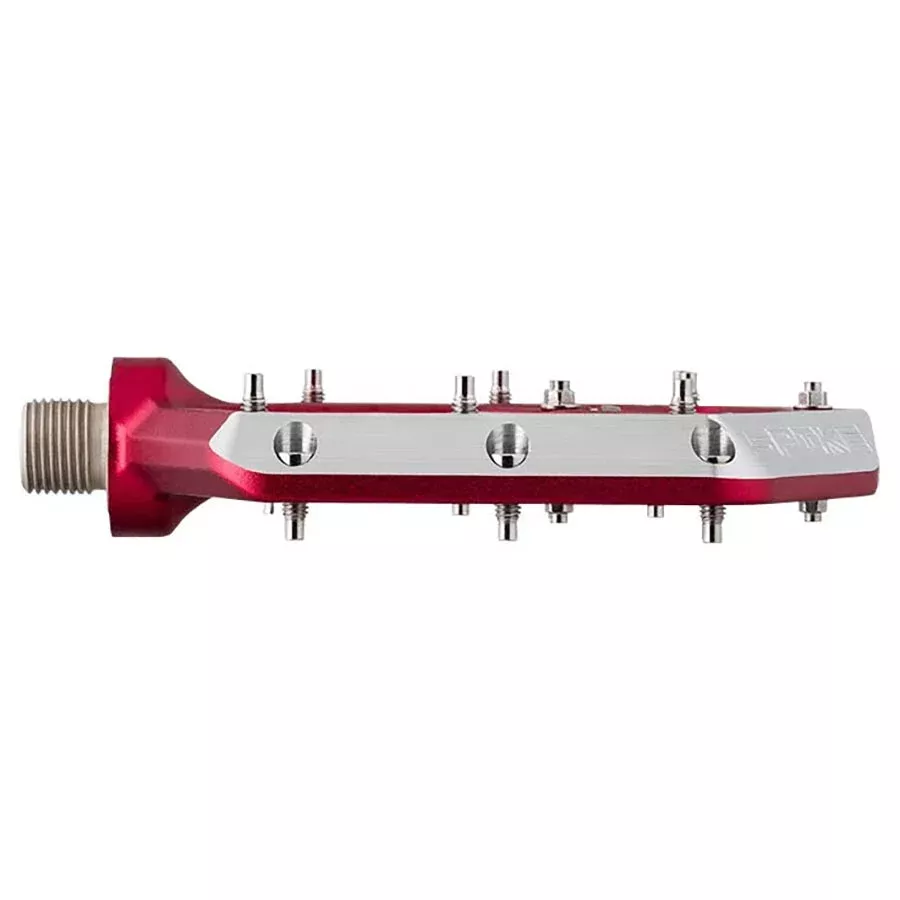 Spank Spike Pedals - Platform Aluminum 9/16" Red