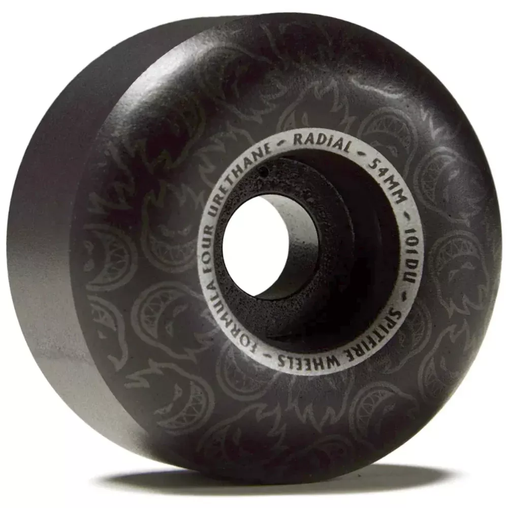 Spitfire Formula 4 Radials Blackout 101D 54mm - Skateboard Wheels