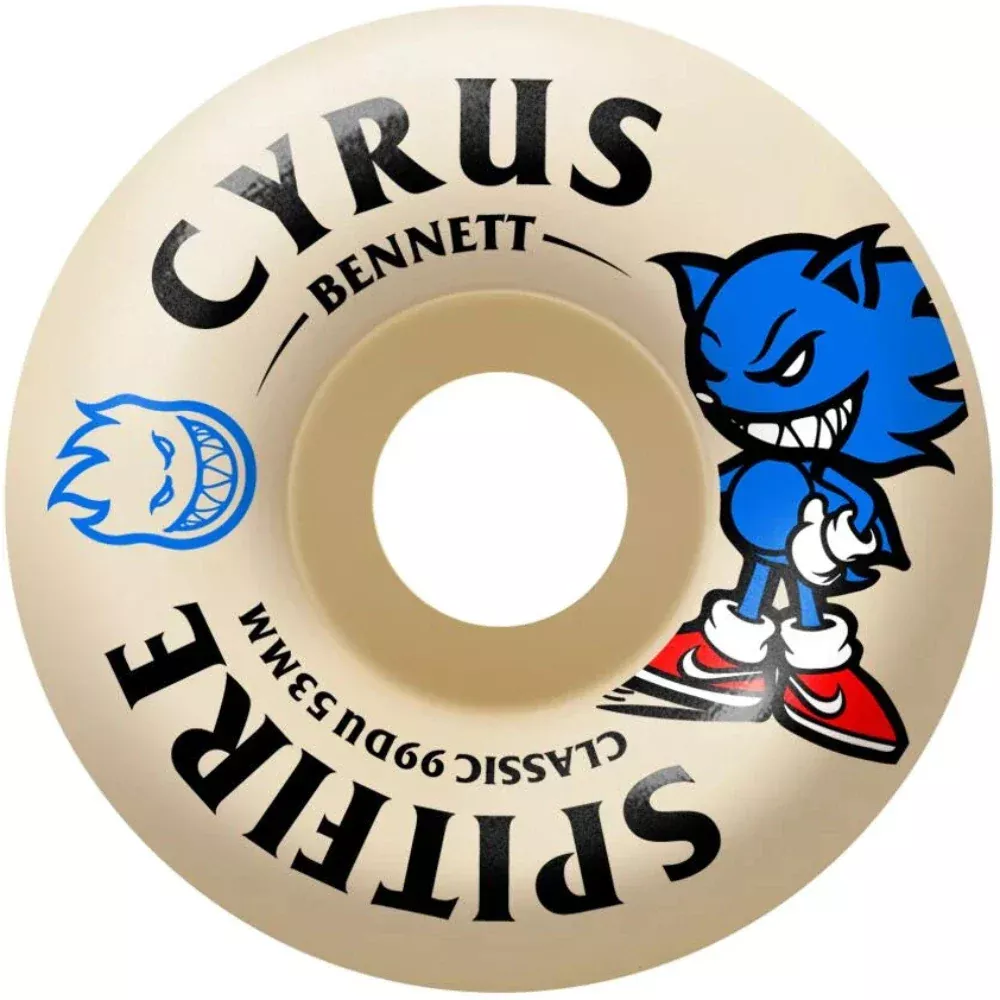 Spitfire Formula Four 99D Bennett Burn Squad Classic 53mm - Skateboard Wheels