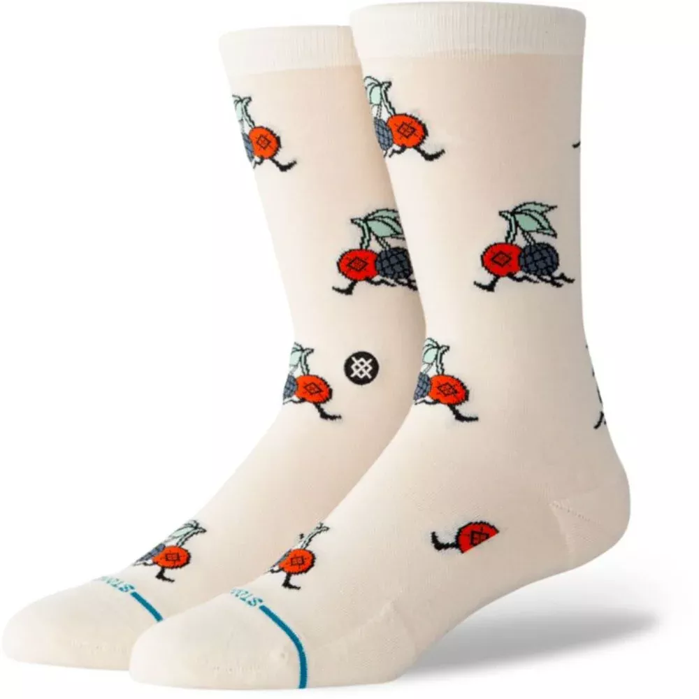 Stance Community Crew Socks Ivory
