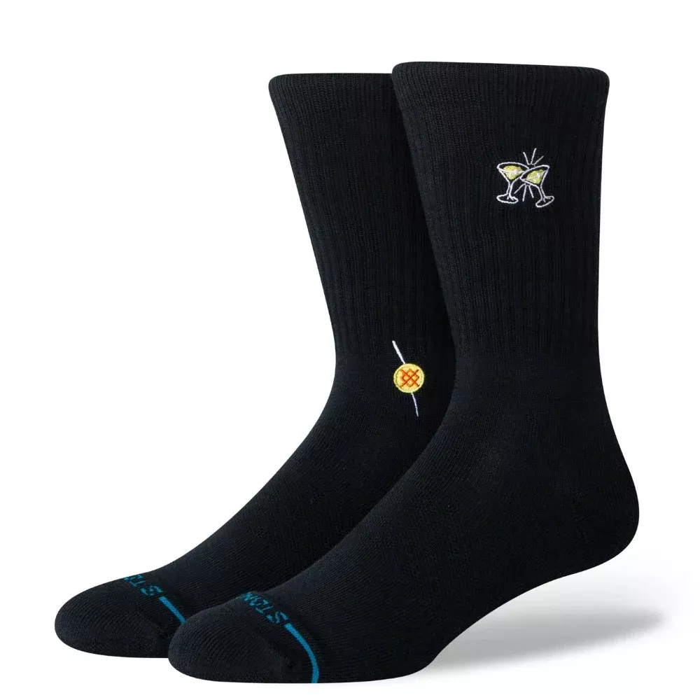Stance Extra Dirty Crew Socks Black