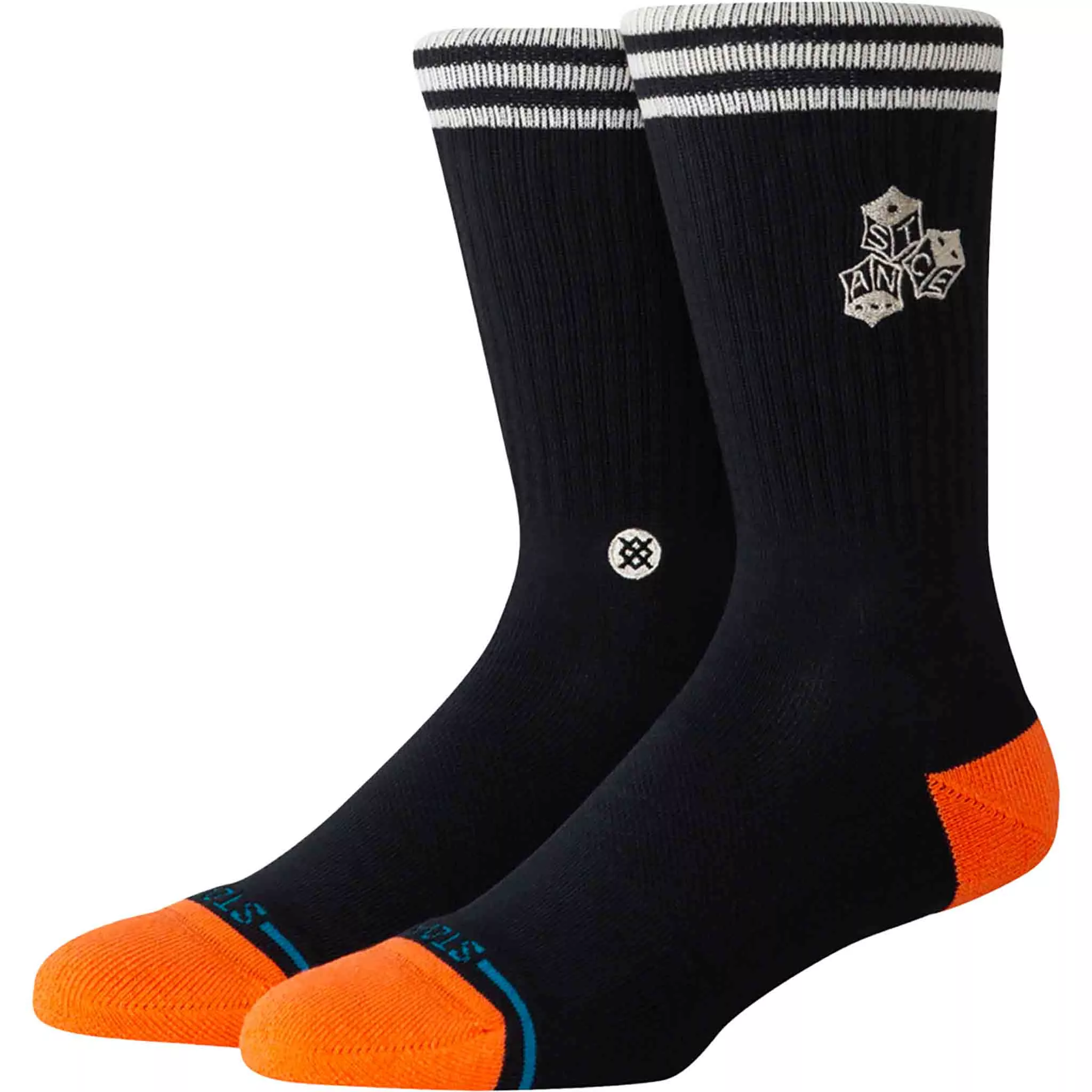 Stance High Roller Crew Socks Black