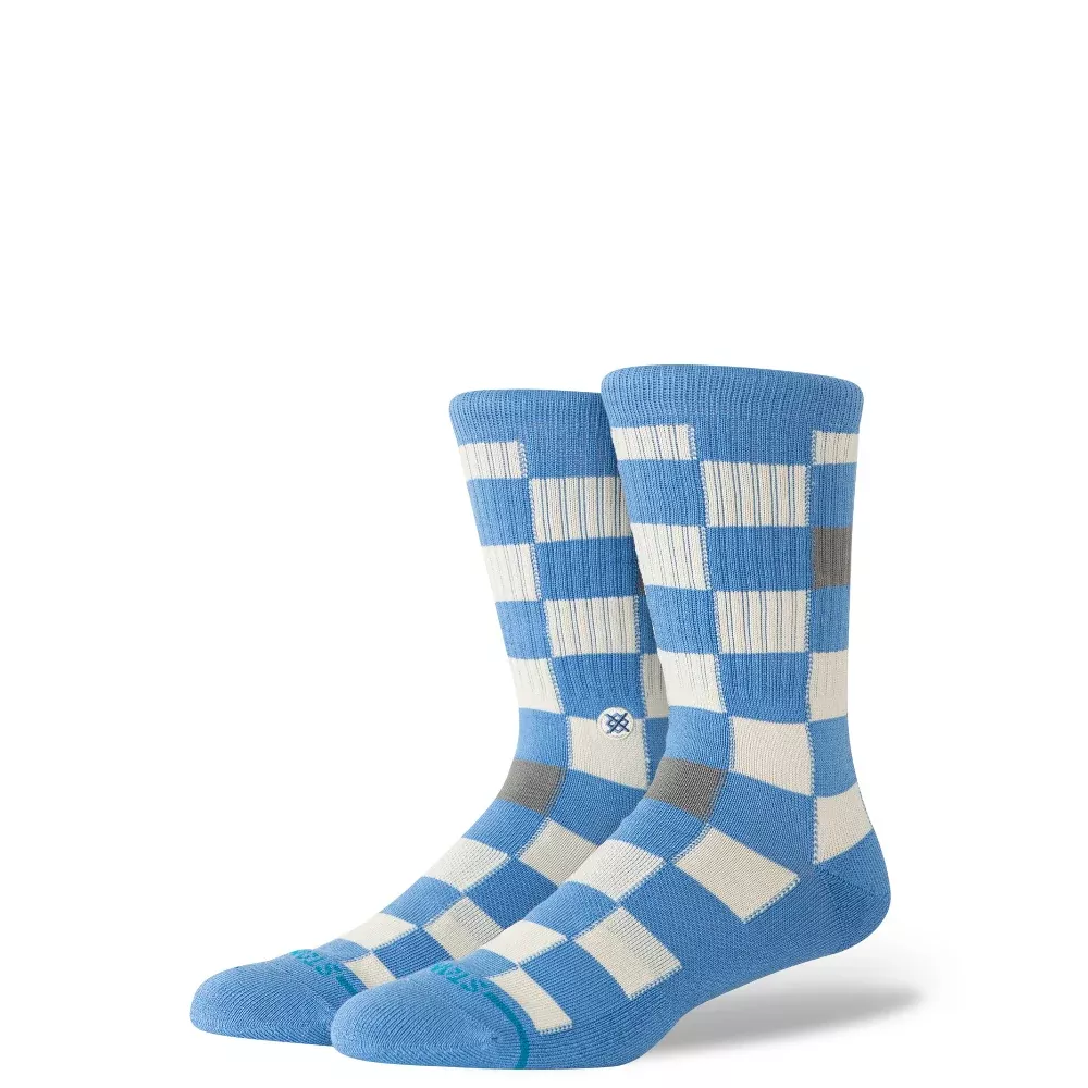 Stance Kids Chef Check Crew Socks