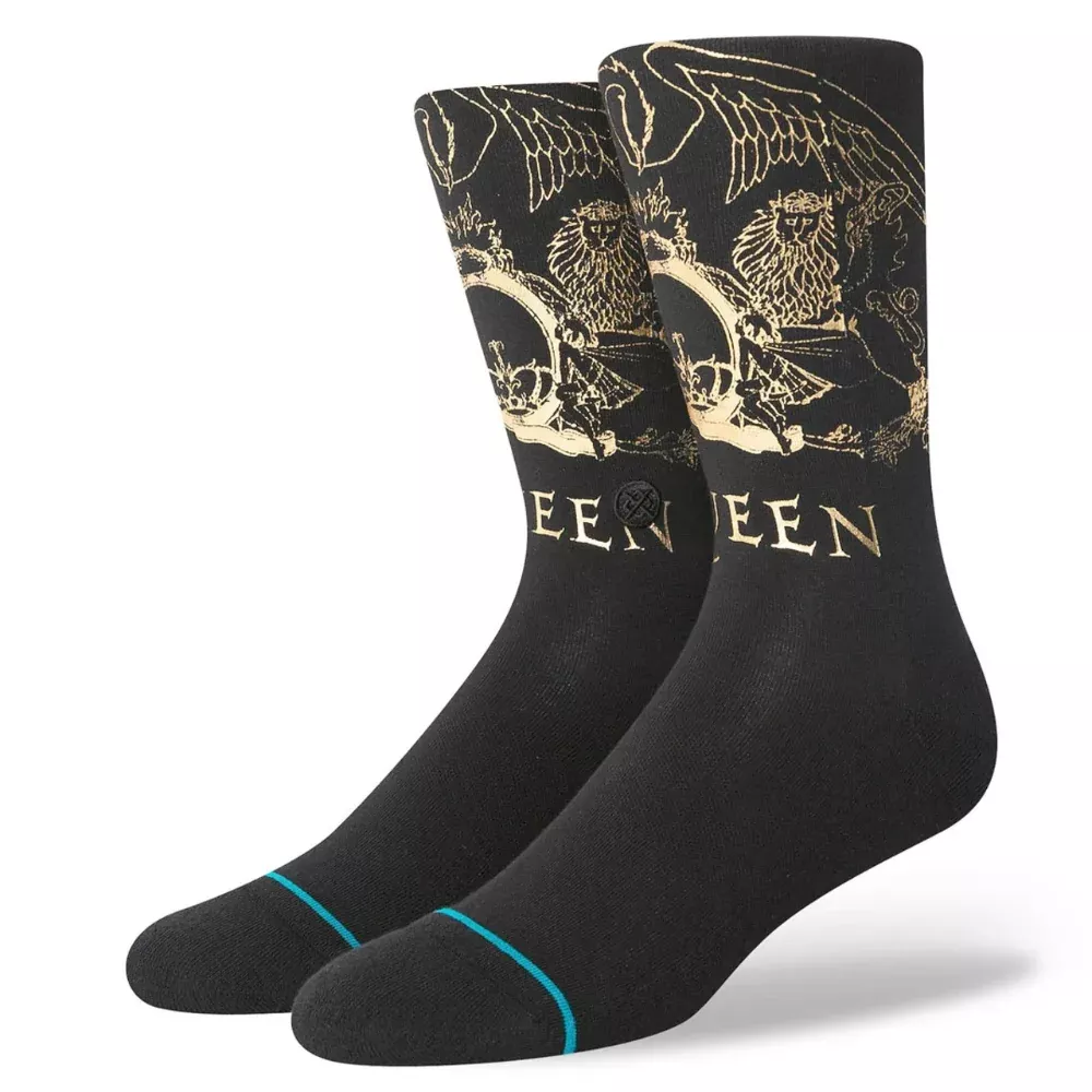 Stance Queen Collab Golden Black Socks