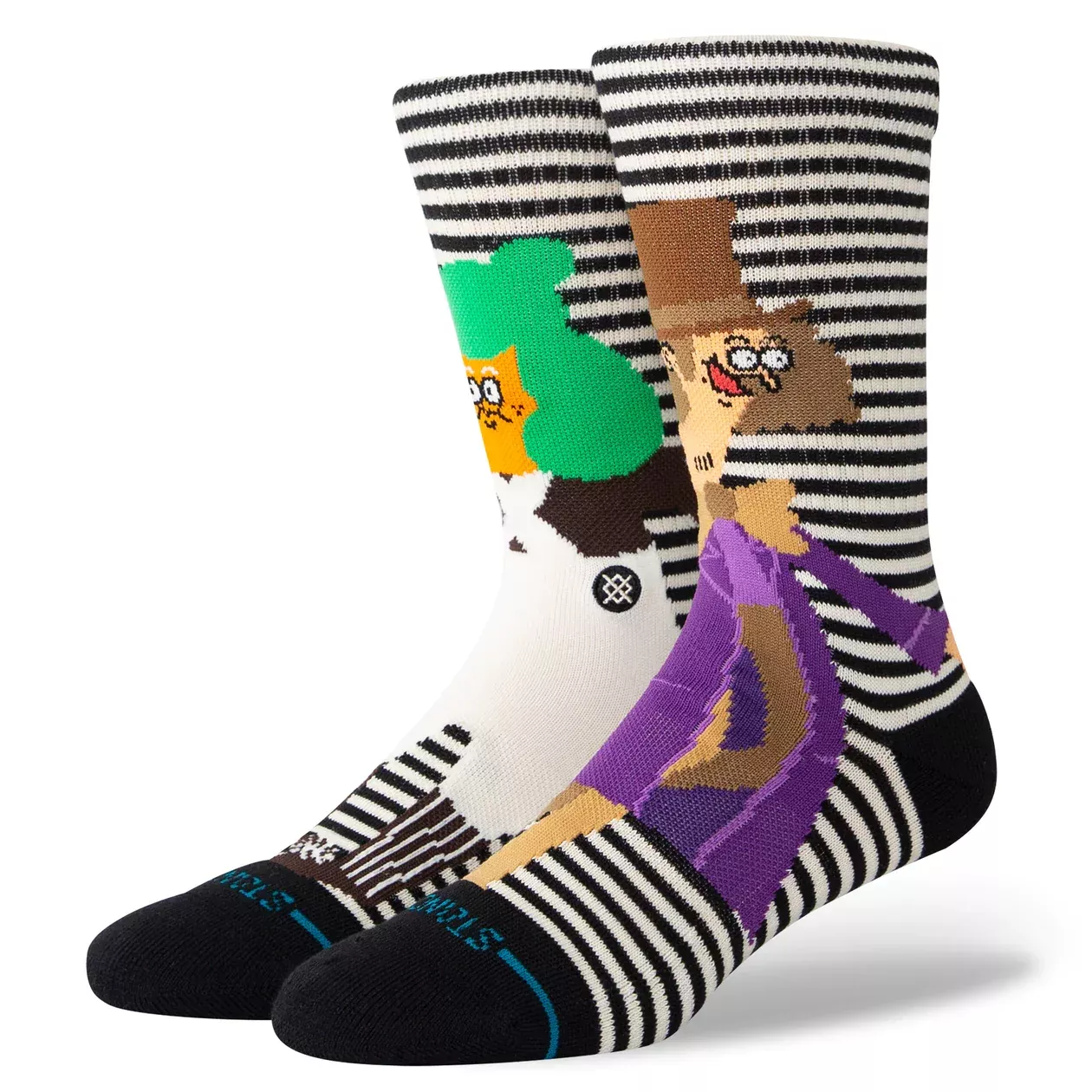 Stance Willy Wonka Oompa Loompa Socks