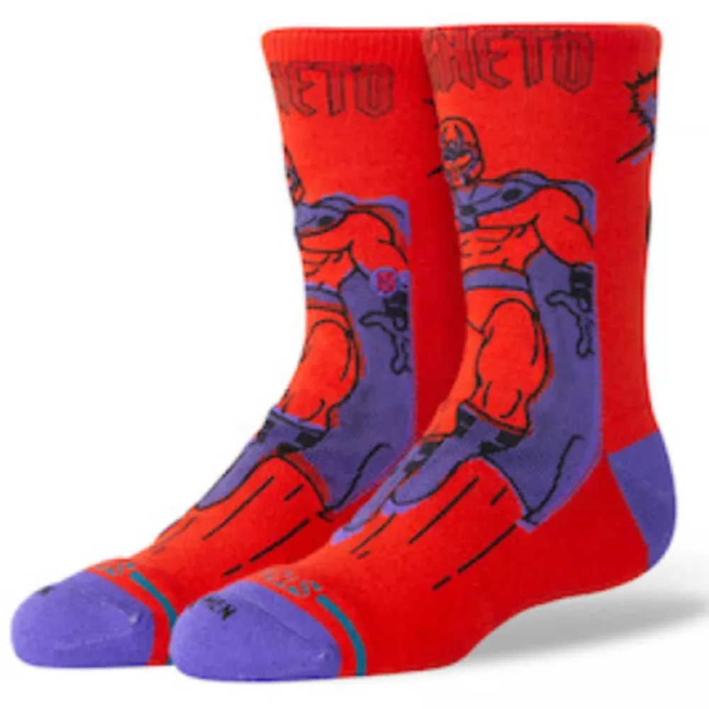 Stance X Marvel Kids Magneto Crew Socks