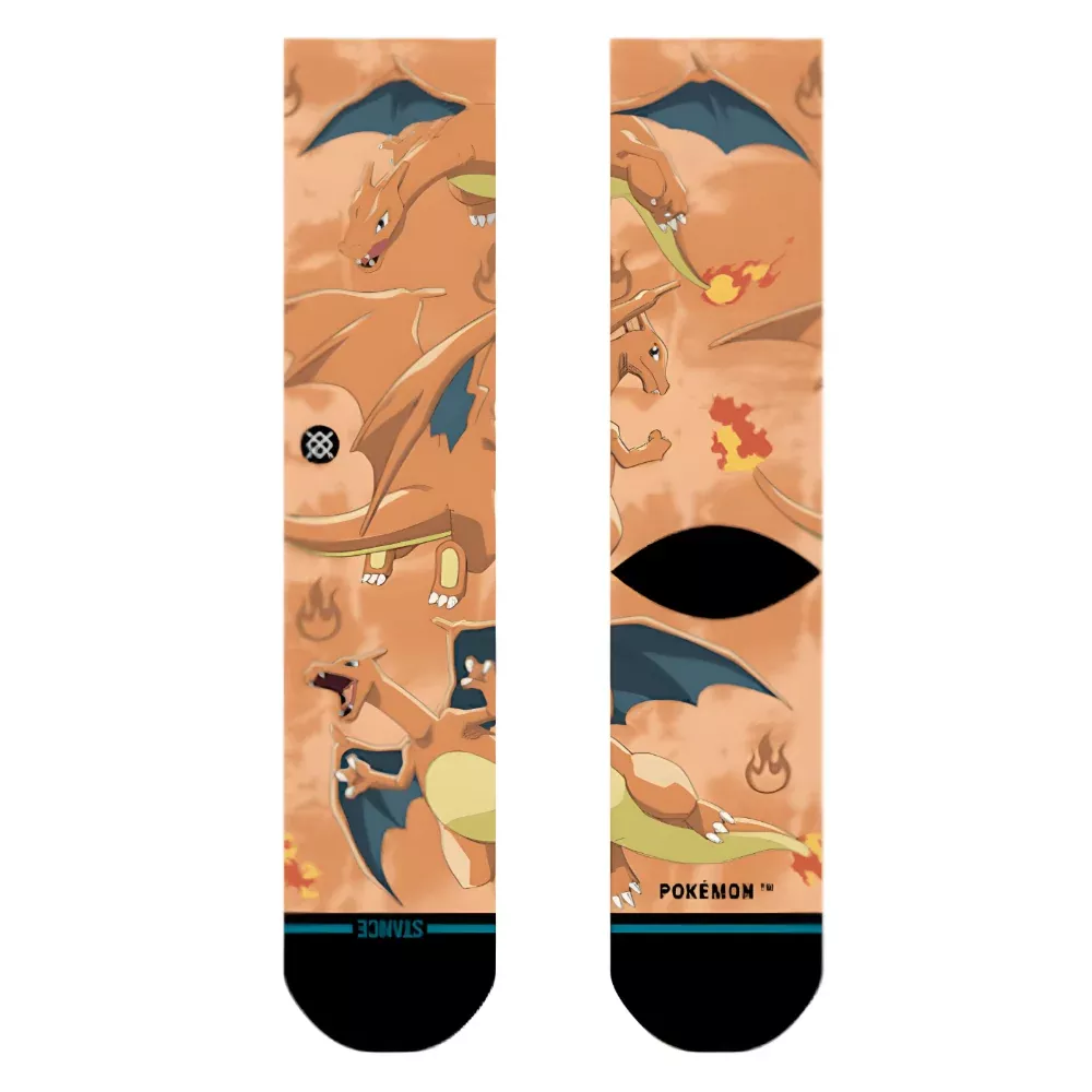 Stance X Pokemon Charizard Crew Socks