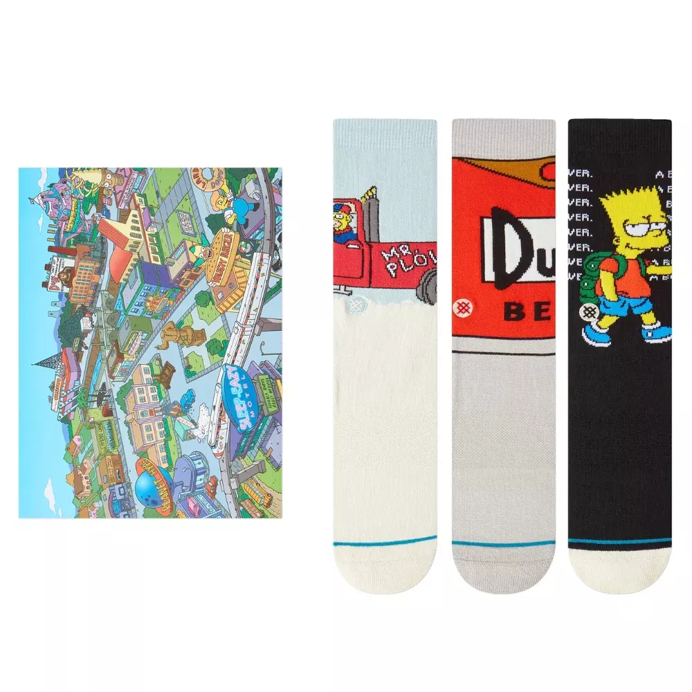 Stance x The Simpsons Crew BOX SET- Socks