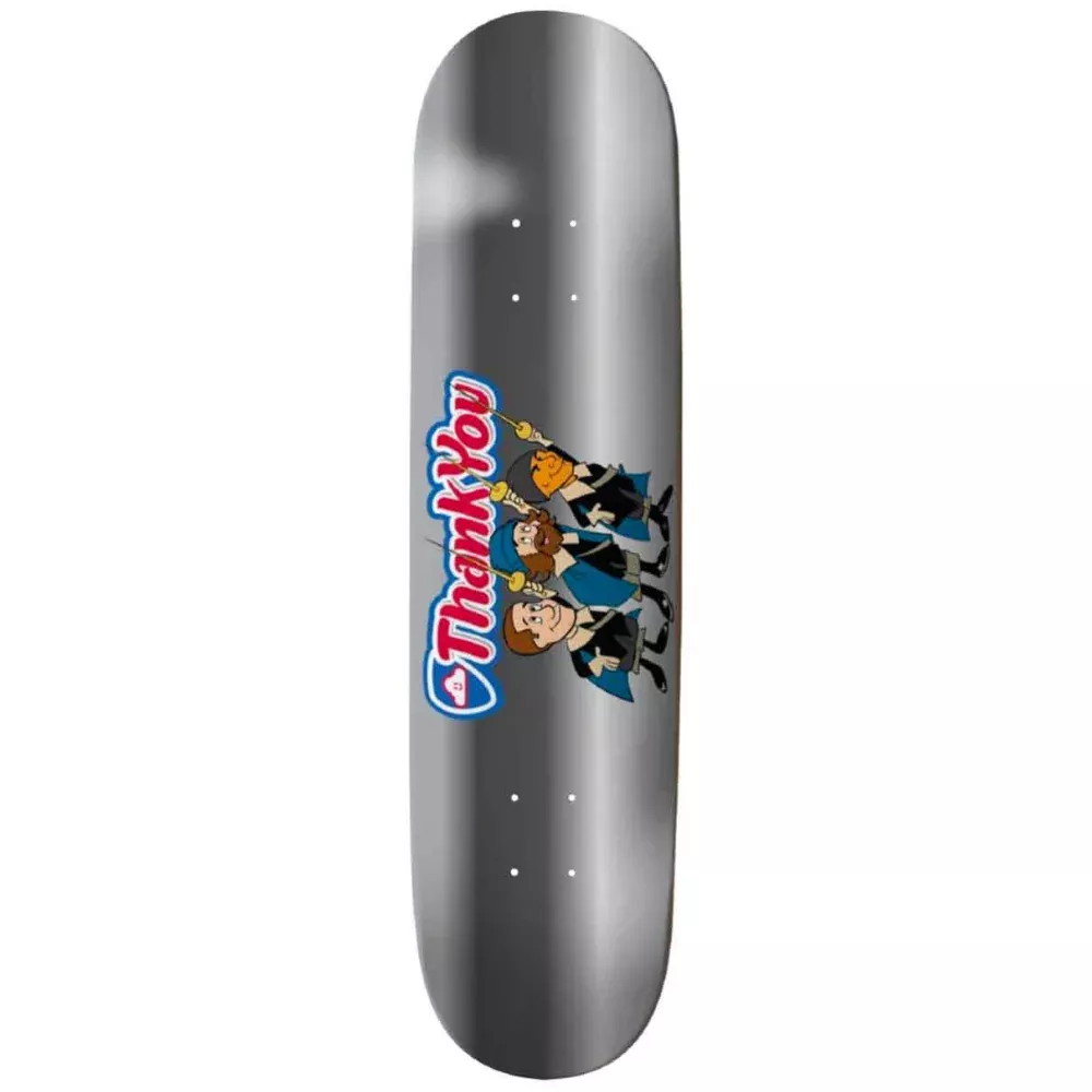 Thank You Musketeers 8.25 - Skateboard Deck