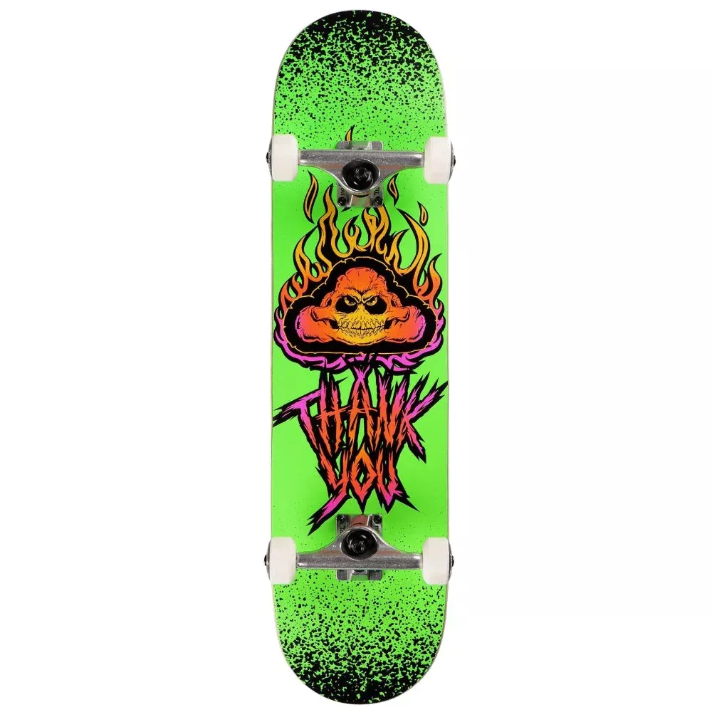 Thank You Skull Cloud 8.0 - Skateboard Complete