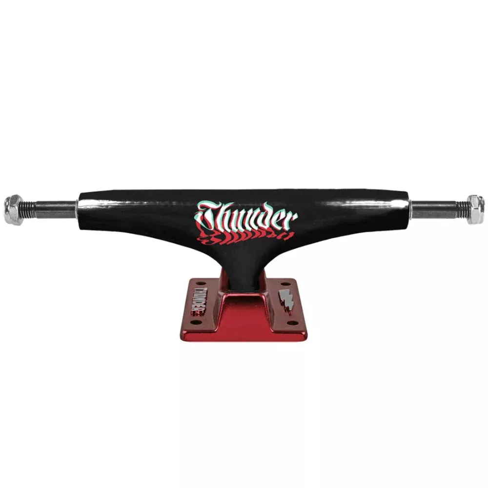 Thunder Disorder Lights Black Red (SINGLE) - Skateboard Truck