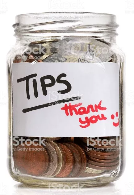 Tip jar