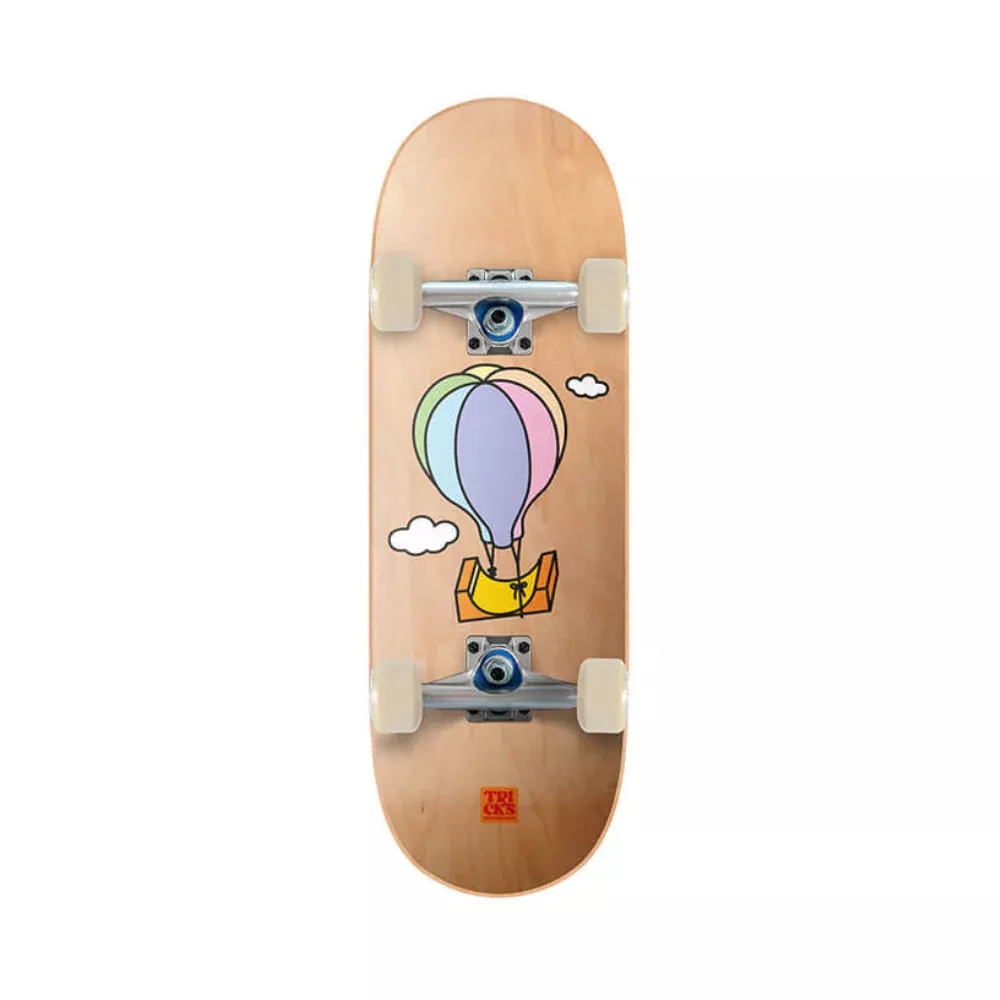 Tricks Balloon Mini Cork 7.87" Youth Skateboard Complete