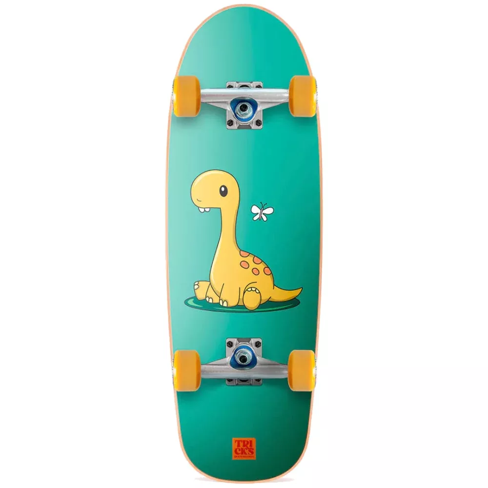 Tricks Dino 8.25" Youth Skateboard Complete