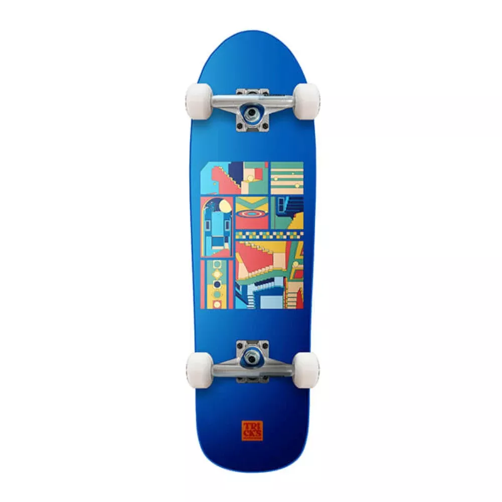Tricks Moodboard MIDI 7.5 - Skateboard Complete