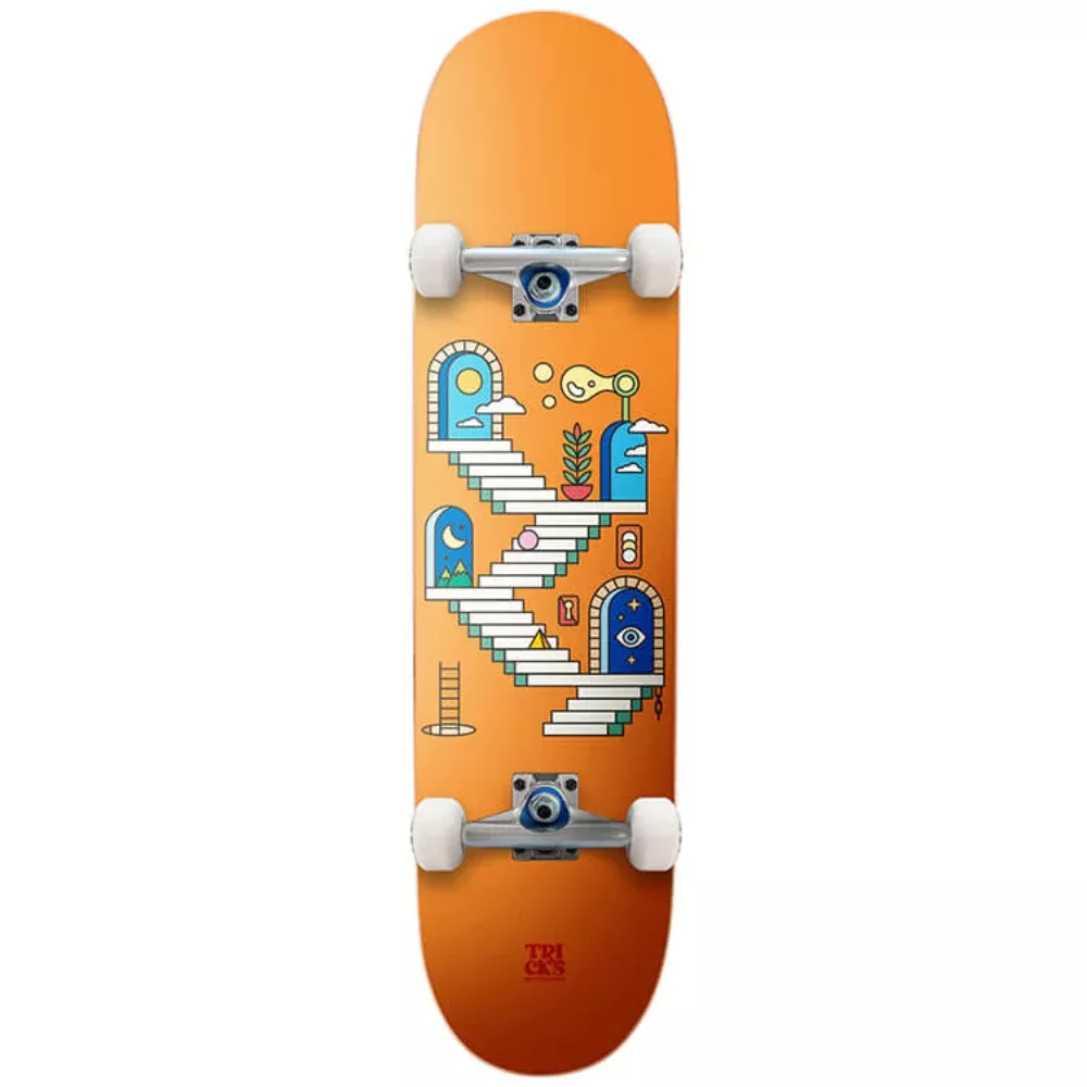 Tricks Stairs MAXI 8.0 - Skateboard Complete