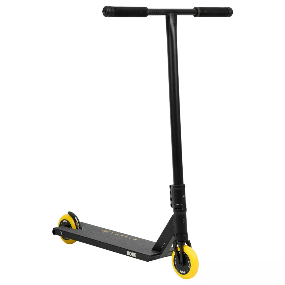 UrbanArtt Bone Black / Yellow Complete Scooter