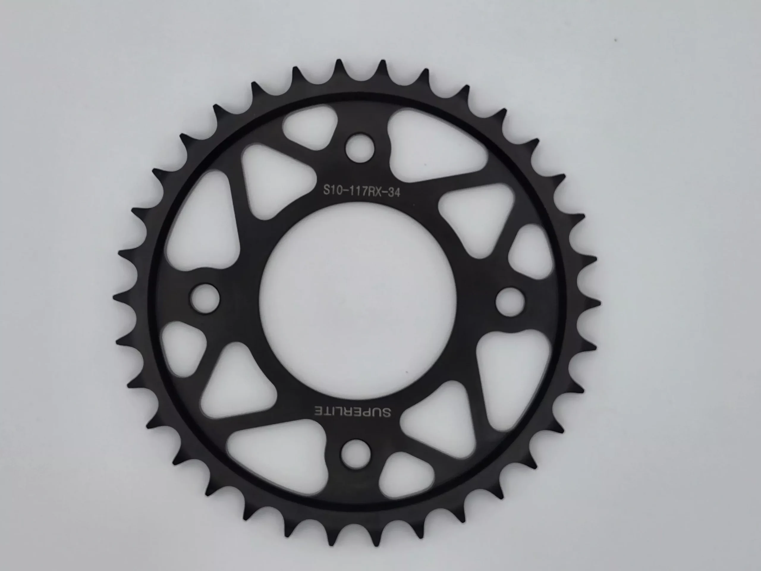 (Used) 34T Superlite 428 Conversion RS7 Series Black Steel Rear Sprocket Honda Cub 125 / Grom 125 / Monkey 125 (2014-2021)