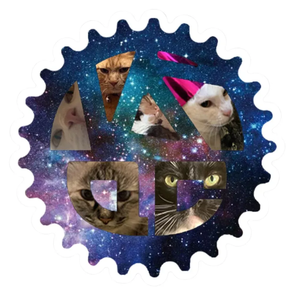 Versus X QCS Space Cats Sticker