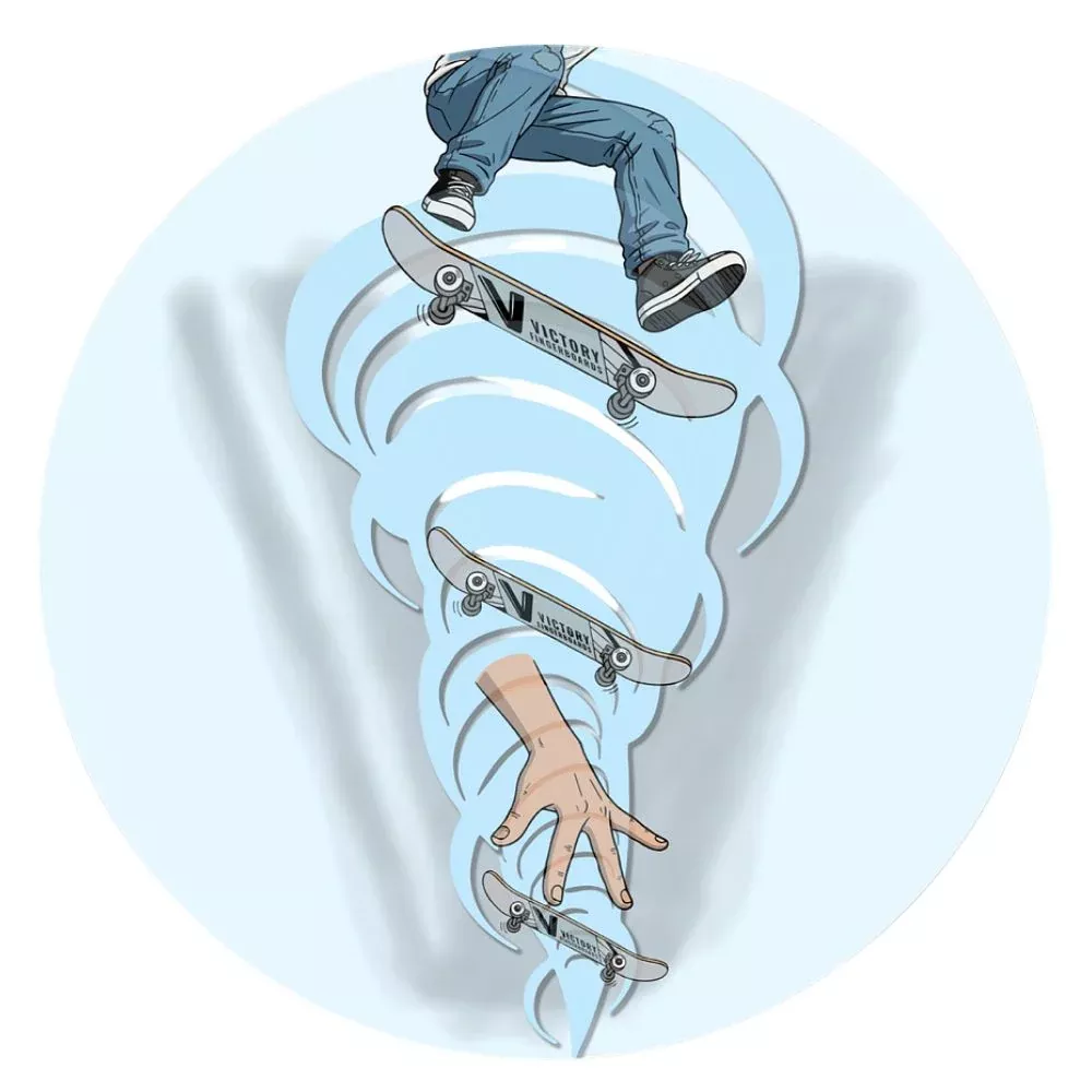 Victory Fingerboards Evolution Sticker