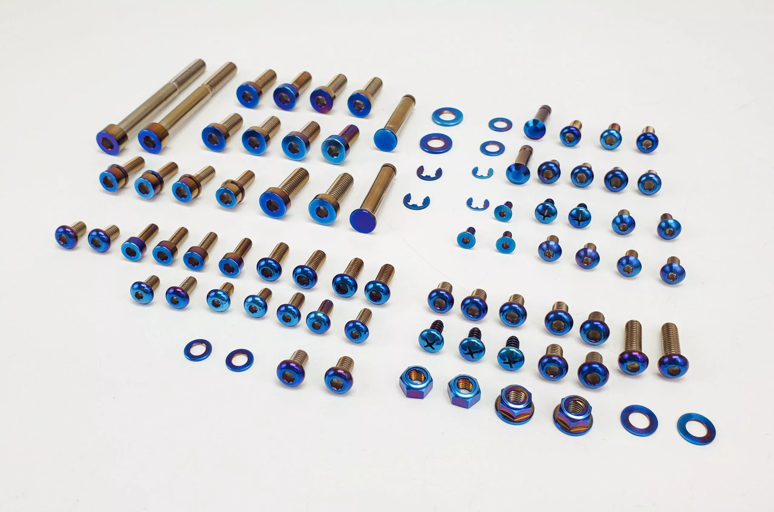 Warp 9 Full Titanium Bolt Kit for Talaria Sting | Complete Chassis Hardware Set