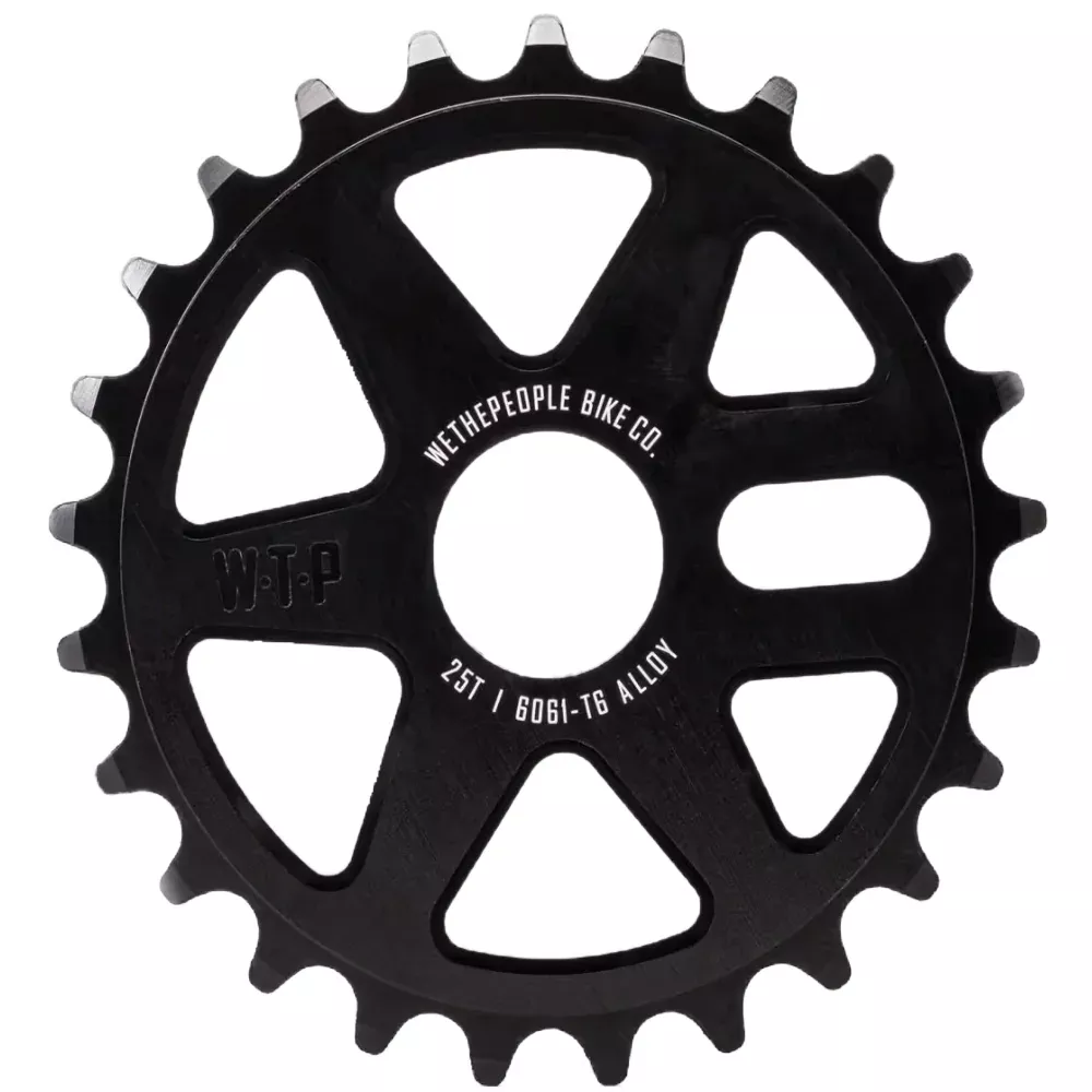 We The People Logic BMX Sprocket 25T Black