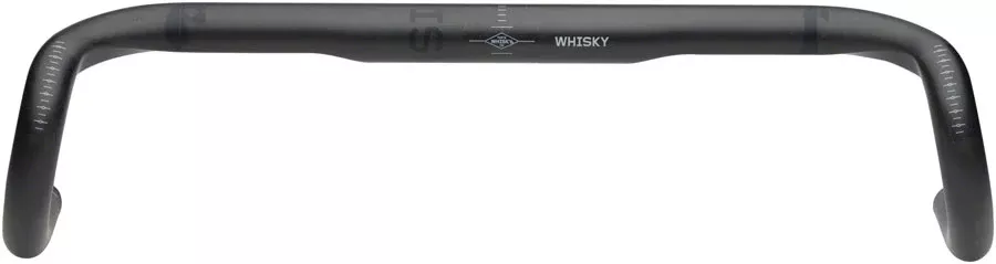 Whisky No.9 12F 2.0 Drop Handlebar - Carbon 31.8 38cm Black