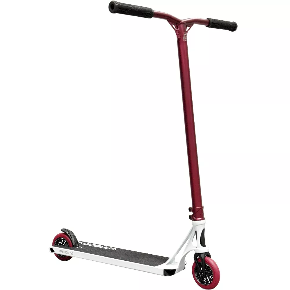 The White Hybrid Custom Scooter
