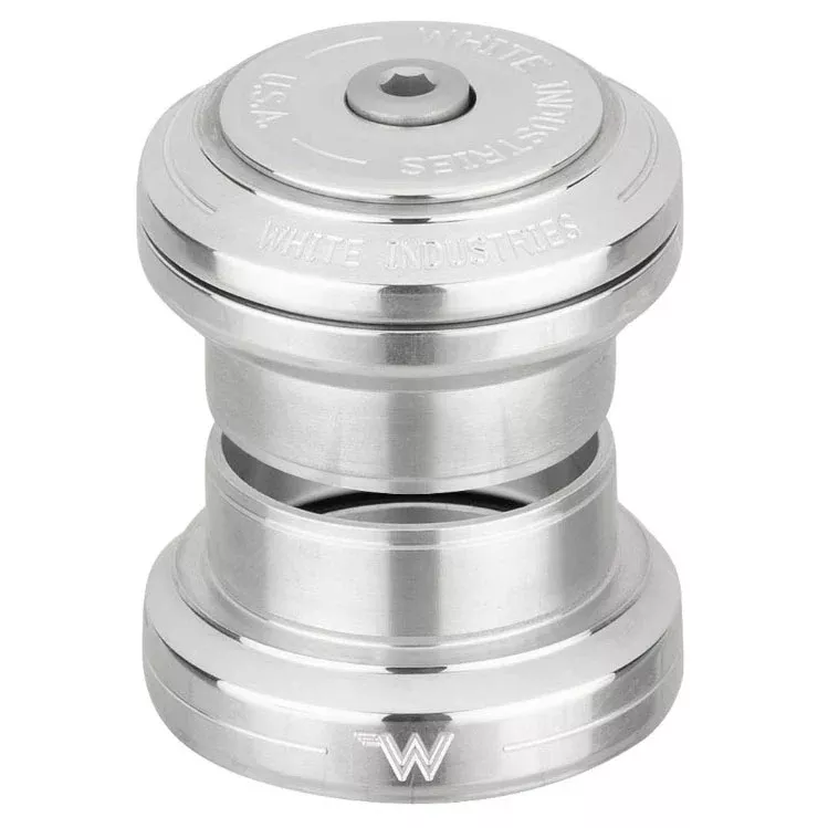 White Industries Headset EC34/28.6|EC34/30 Silver