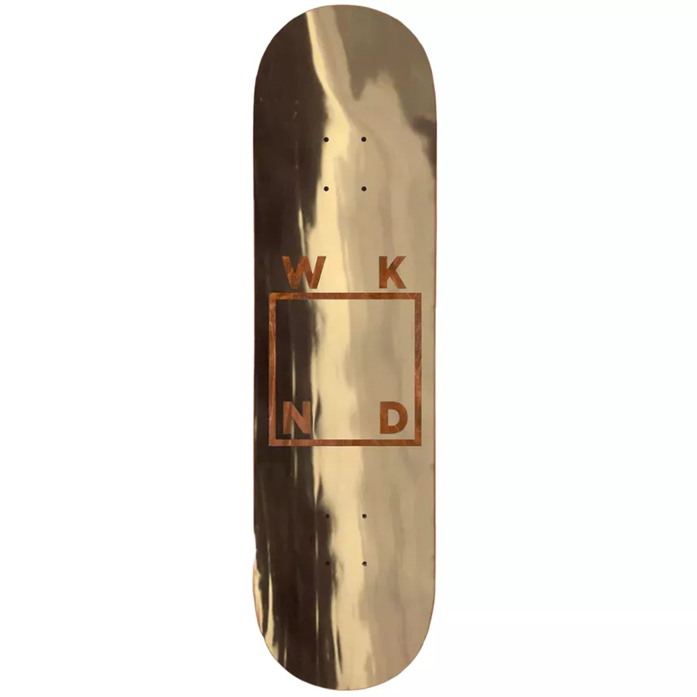 WKND Box Logo Team Gold Foil 8.25 - Skateboard Deck