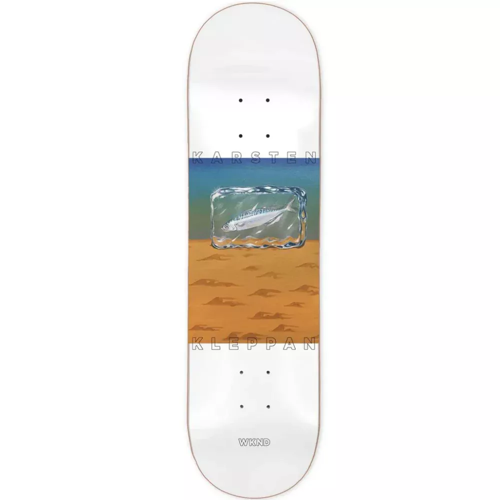 WKND Karsten Kleppan Fish In Ice 8.5 - Skateboard Deck