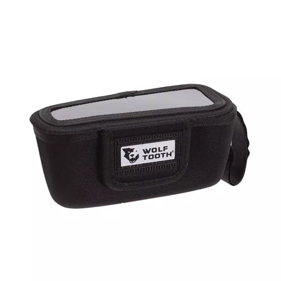 Wolf Tooth Components Mountain BarBag (Left) Black w/Clear Top