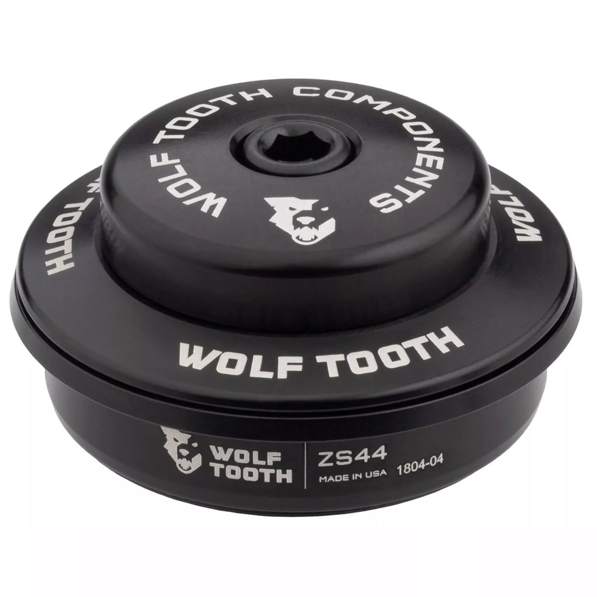 Wolf Tooth Premium Headset - ZS44/28.6 Upper 6mm Stack Black