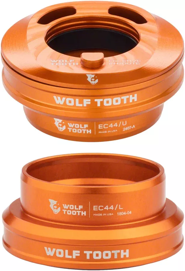 Wolf Tooth Premium Internal Headset - EC44 Upper / EC44 Lower For Enve In-Route System Only