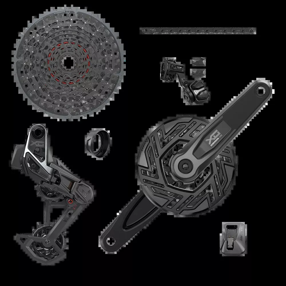 X0 T-Type Eagle E-MTB Bosch Transmission AXS Groupset - 160mm