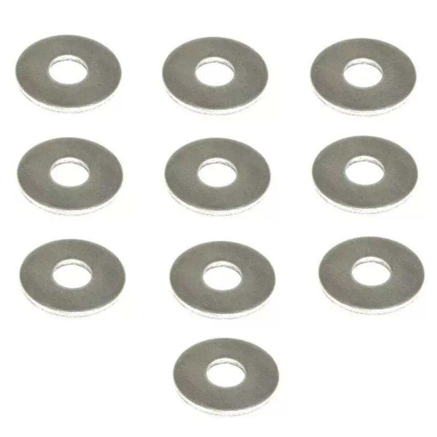 ZSPEC M4 Fender Flat Washers, SUS304 Stainless, 10-Pack
