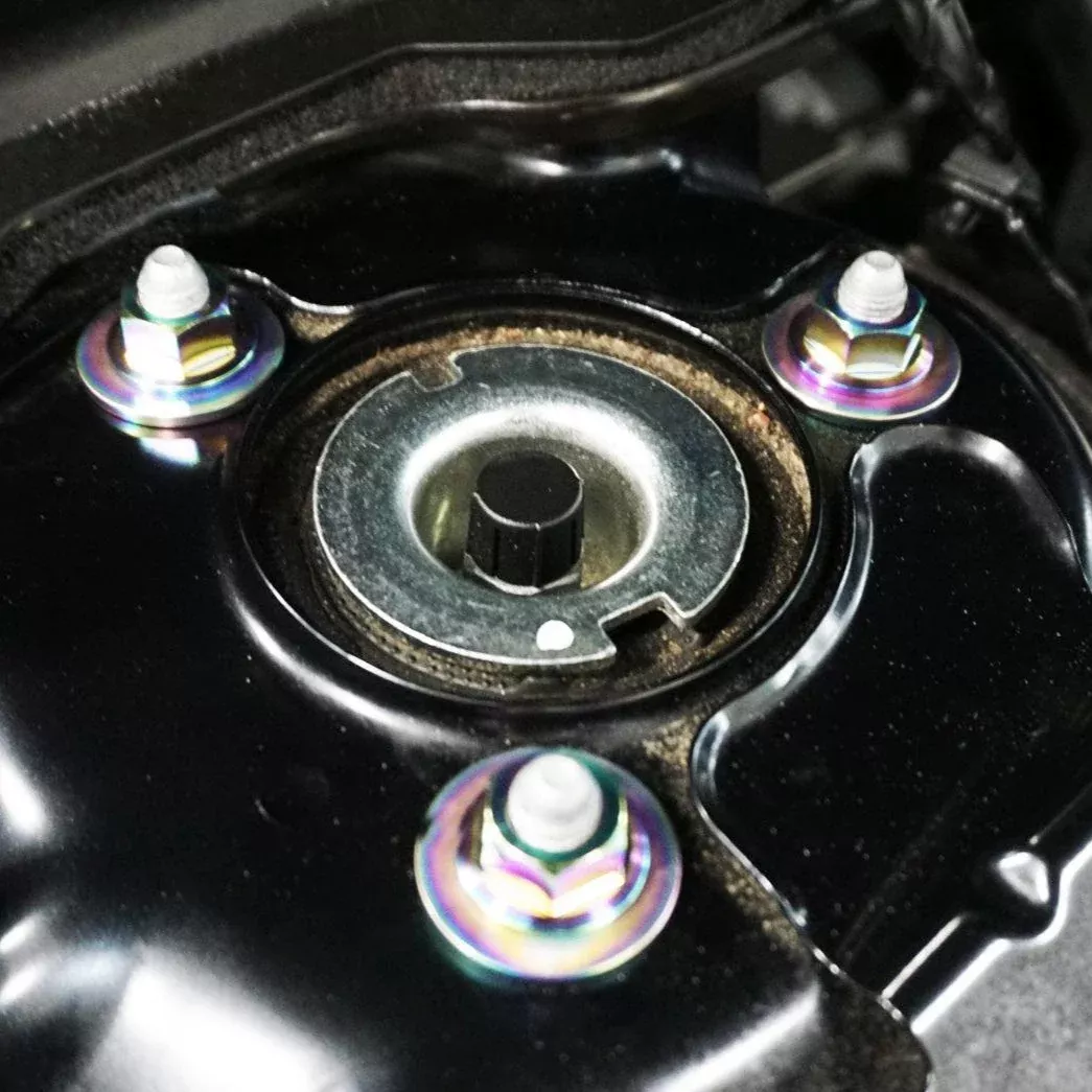 ZSPEC Shock Tower Nuts Hardware for the '20-24 Mazda CX-30, Titanium
